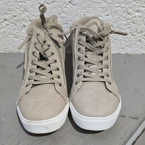 Beige Hybrid Sneakers